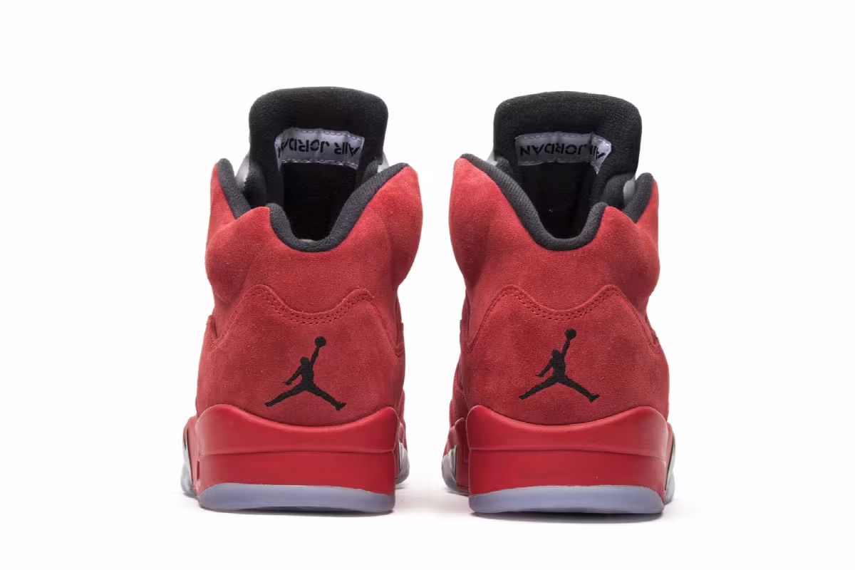 Air Jordan 5 Red Suede, view 7