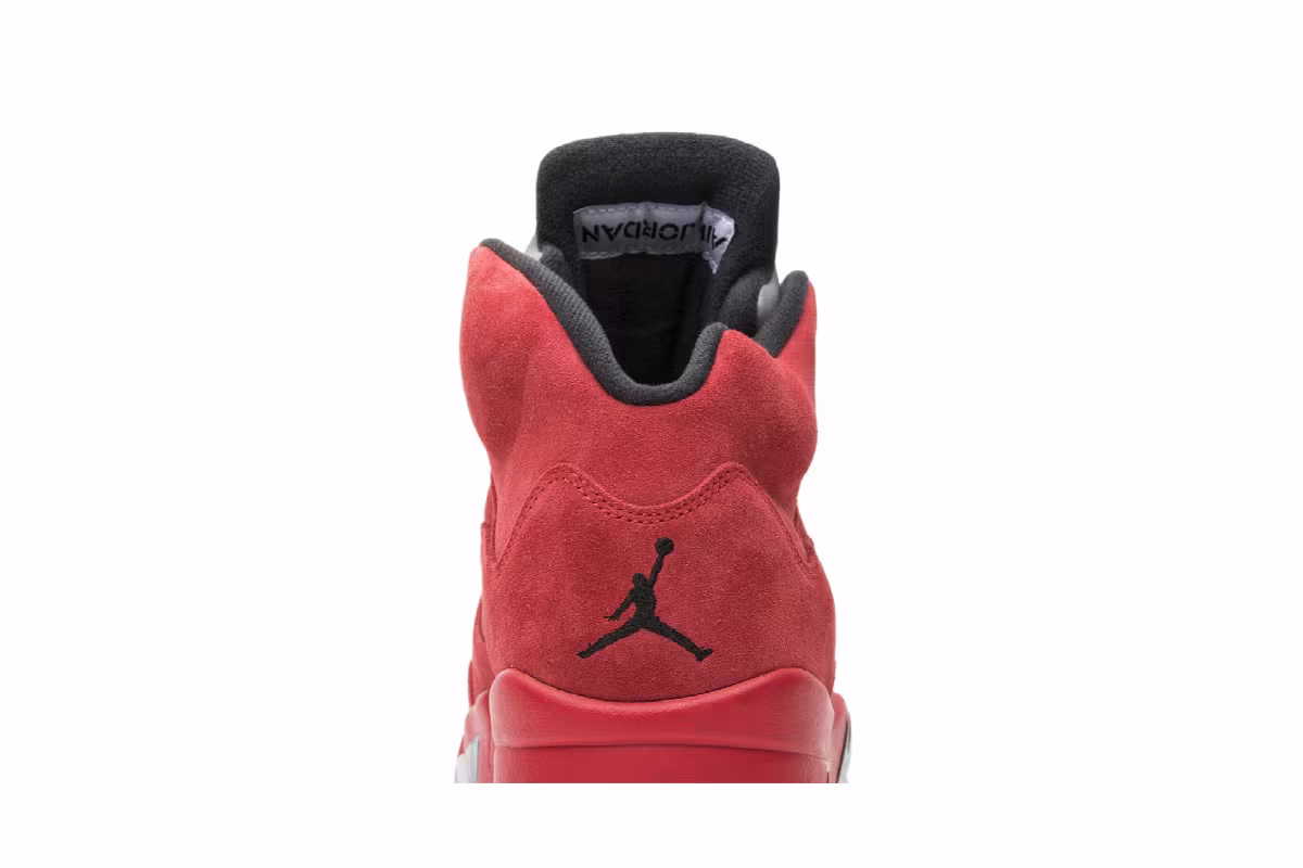 Air Jordan 5 Red Suede, view 8