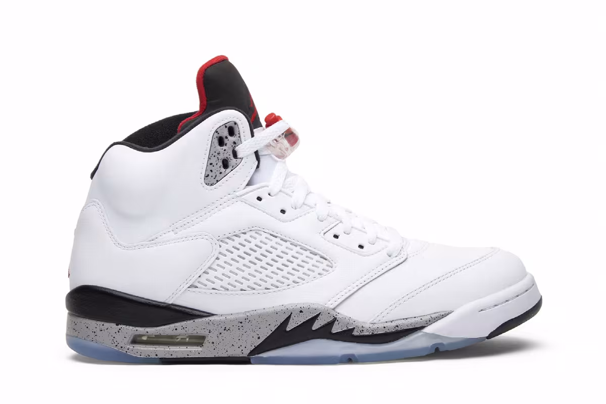 Air Jordan 5 White Cement, view 2