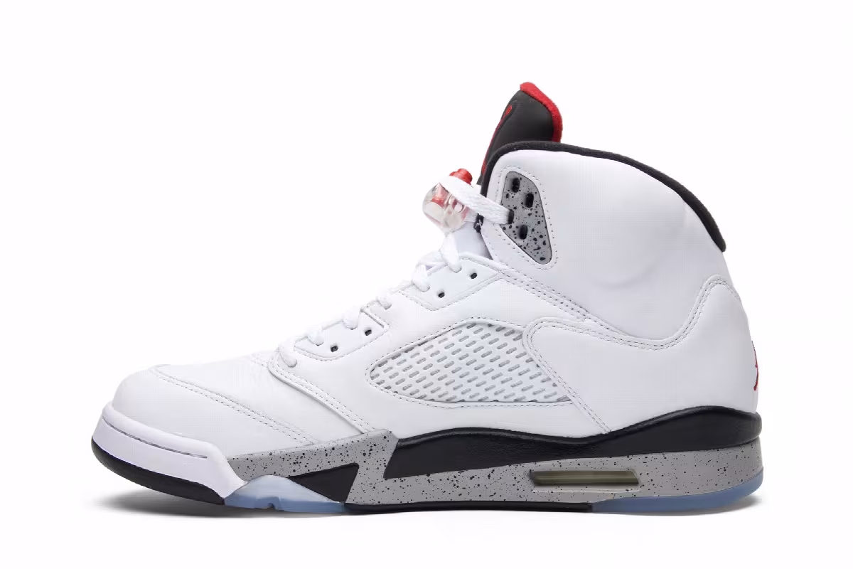Air Jordan 5 White Cement, view 4
