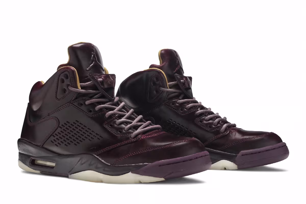 Air Jordan 5 Premium Bordeaux, view 9