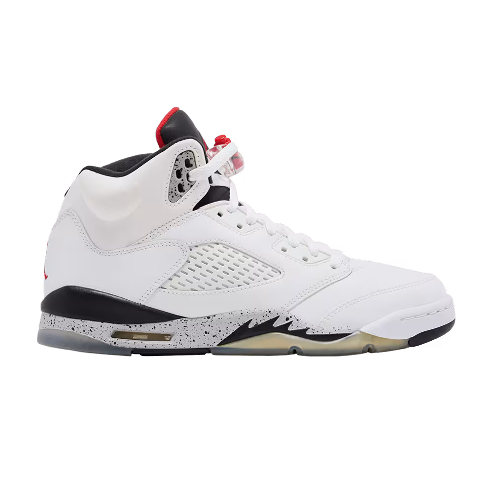 Air Jordan 5 GS White Cement