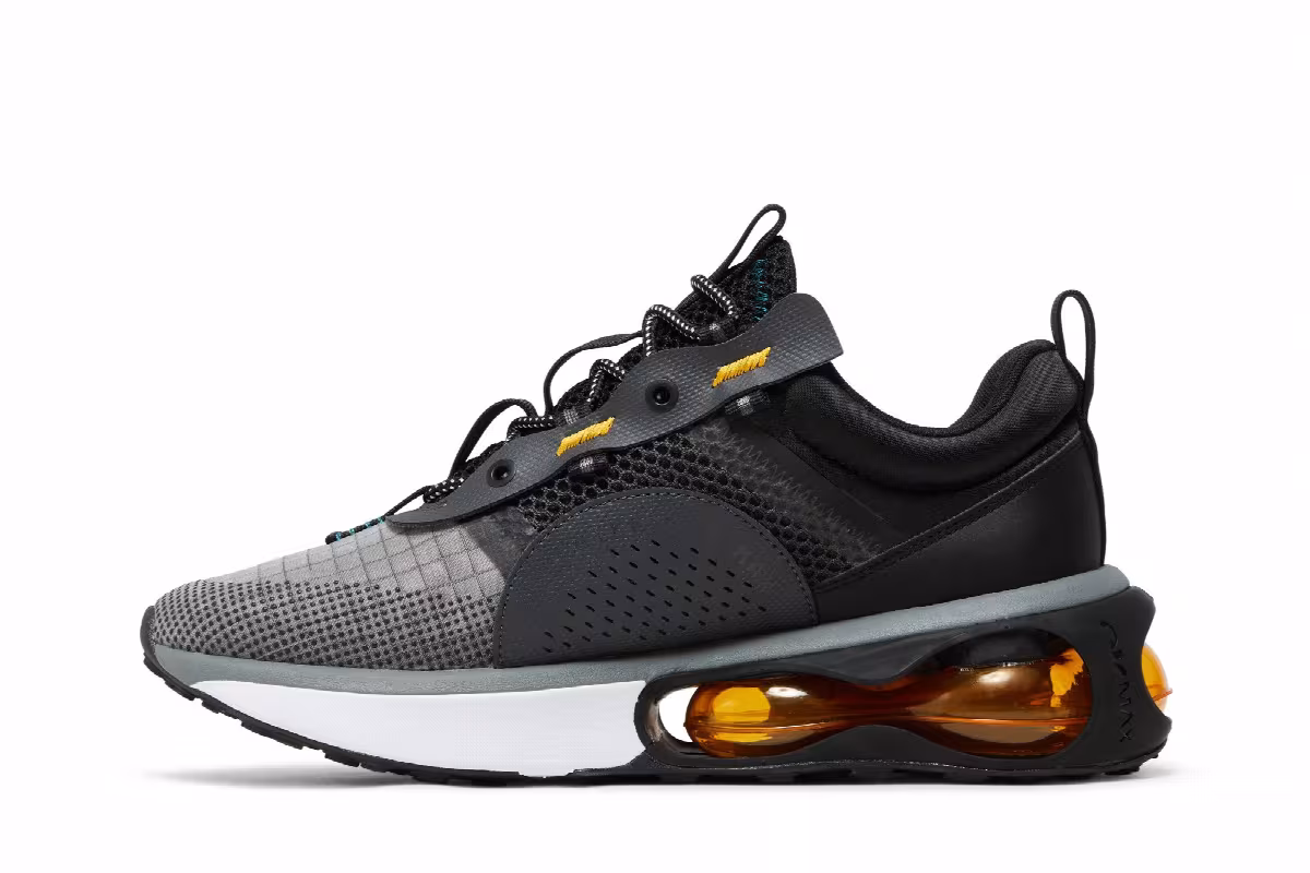 Nike Air Max 2021 Anthracite University Gold, view 4