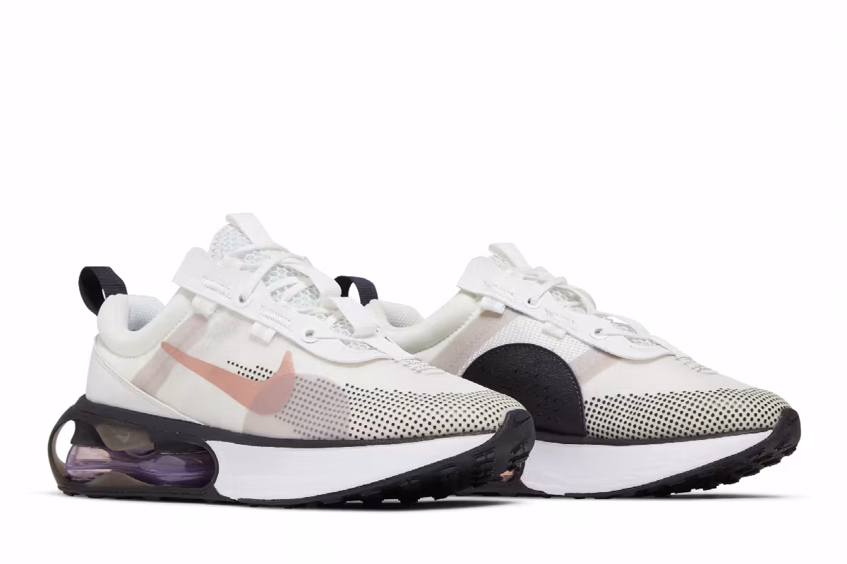 Nike Air Max 2021 GS White Metallic Red Bronze, view 9