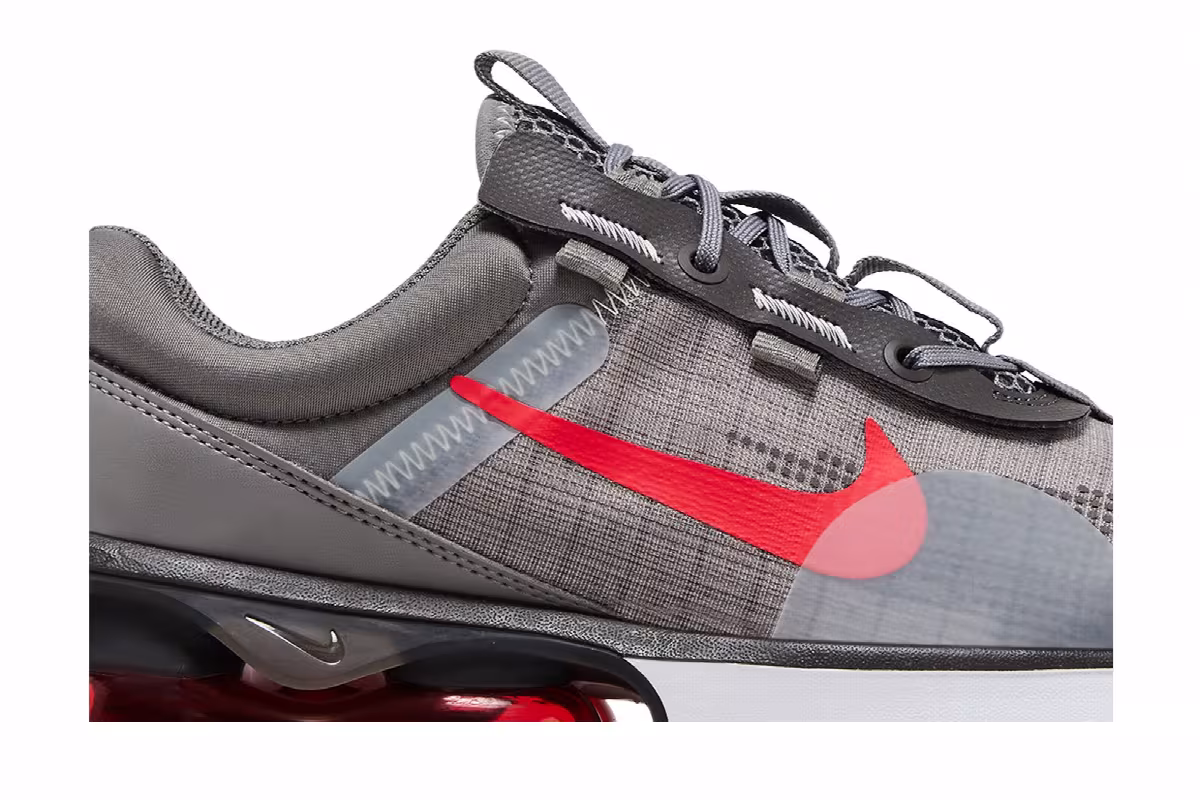 Nike Air Max 2021 GS Flat Pewter Siren Red, view 3