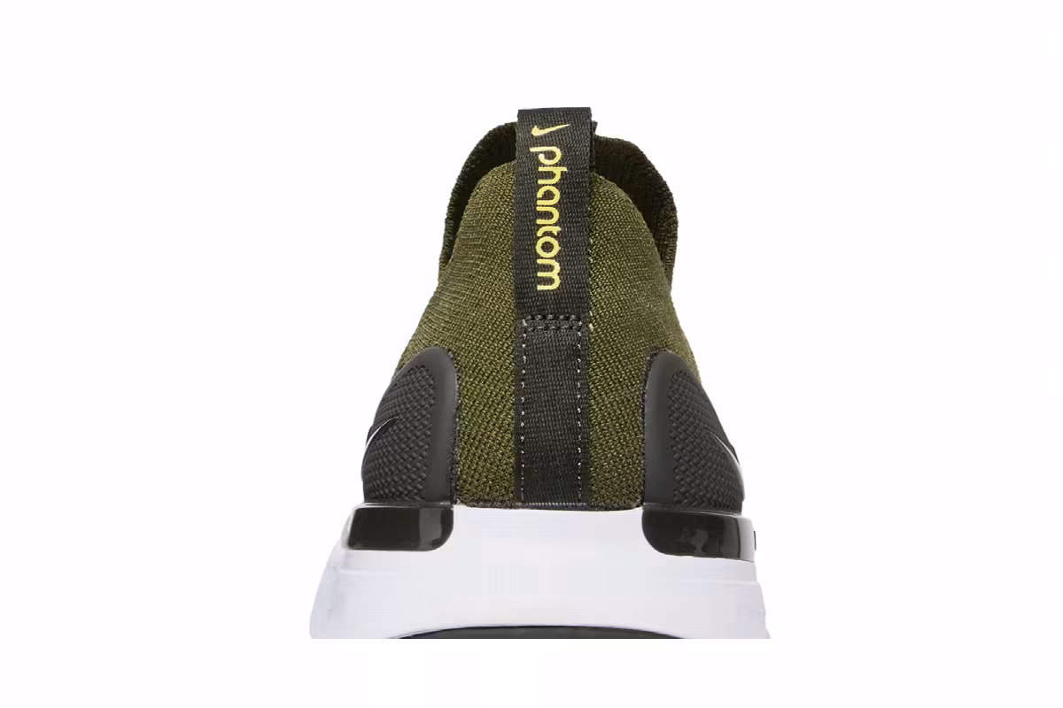 Nike React Phantom Run Flyknit 2 Rough Green Sequoia, view 8