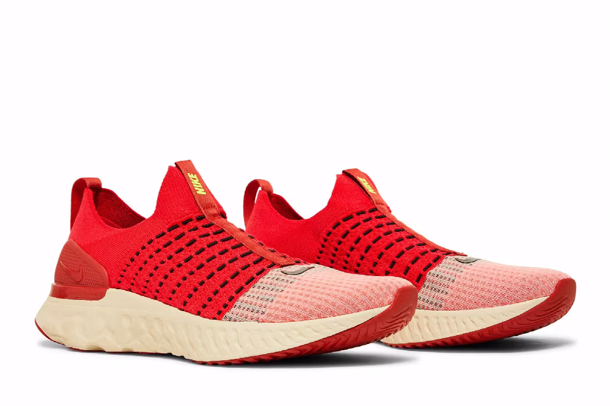 Nike React Phantom Run Flyknit 2 Siren Red, view 9