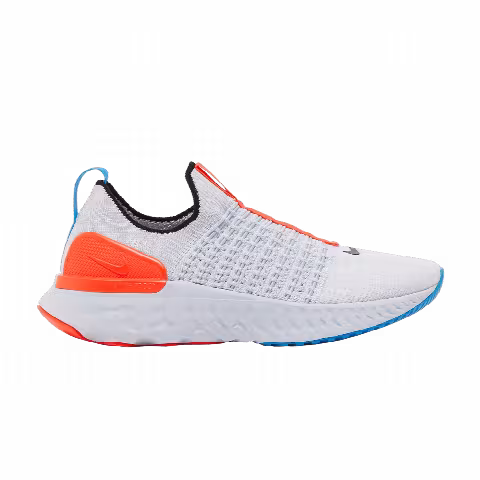 Nike Wmns React Phantom Run Flyknit 2 'Grey Bright Crimson'