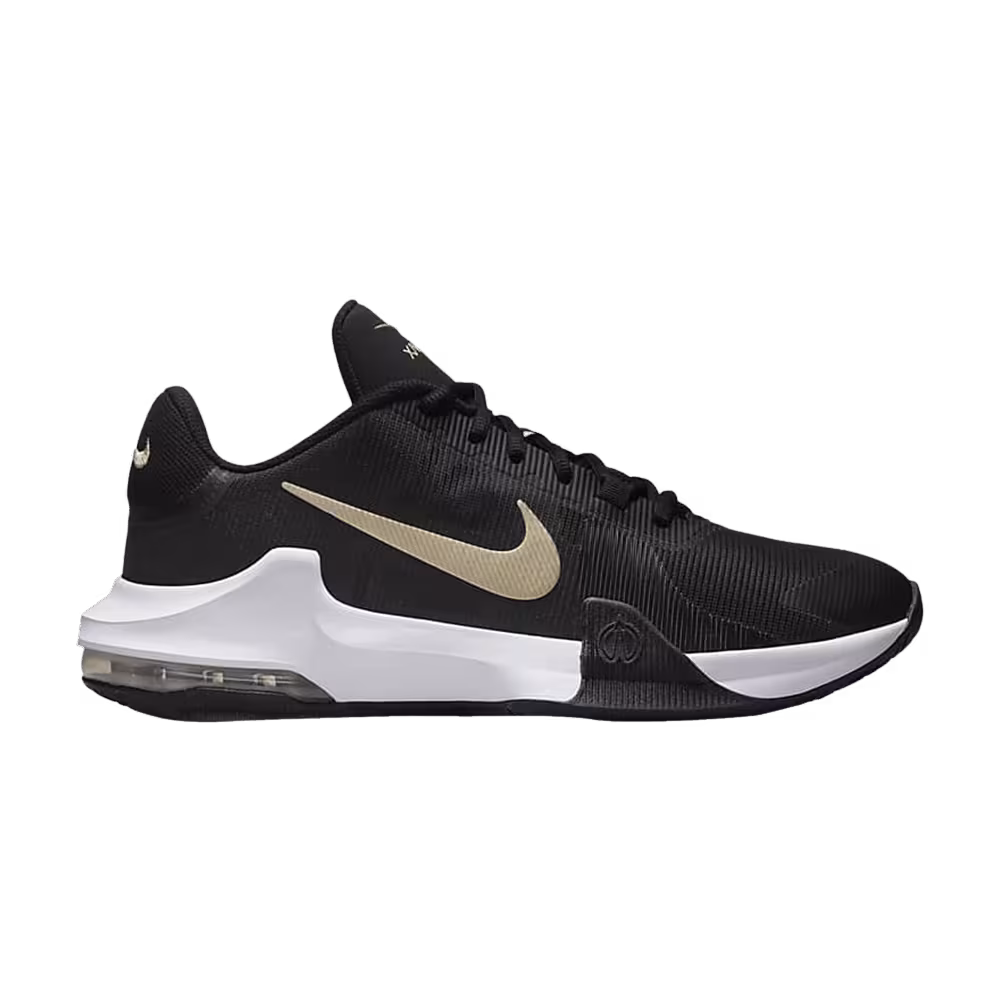 Nike Air Max Impact 4 Black Metallic Gold Star