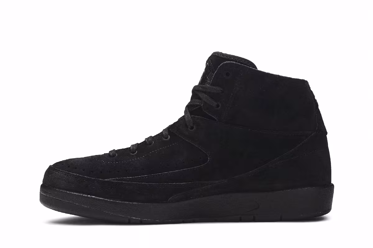 Air Jordan 2 Deconstructed Triple Black, view 4