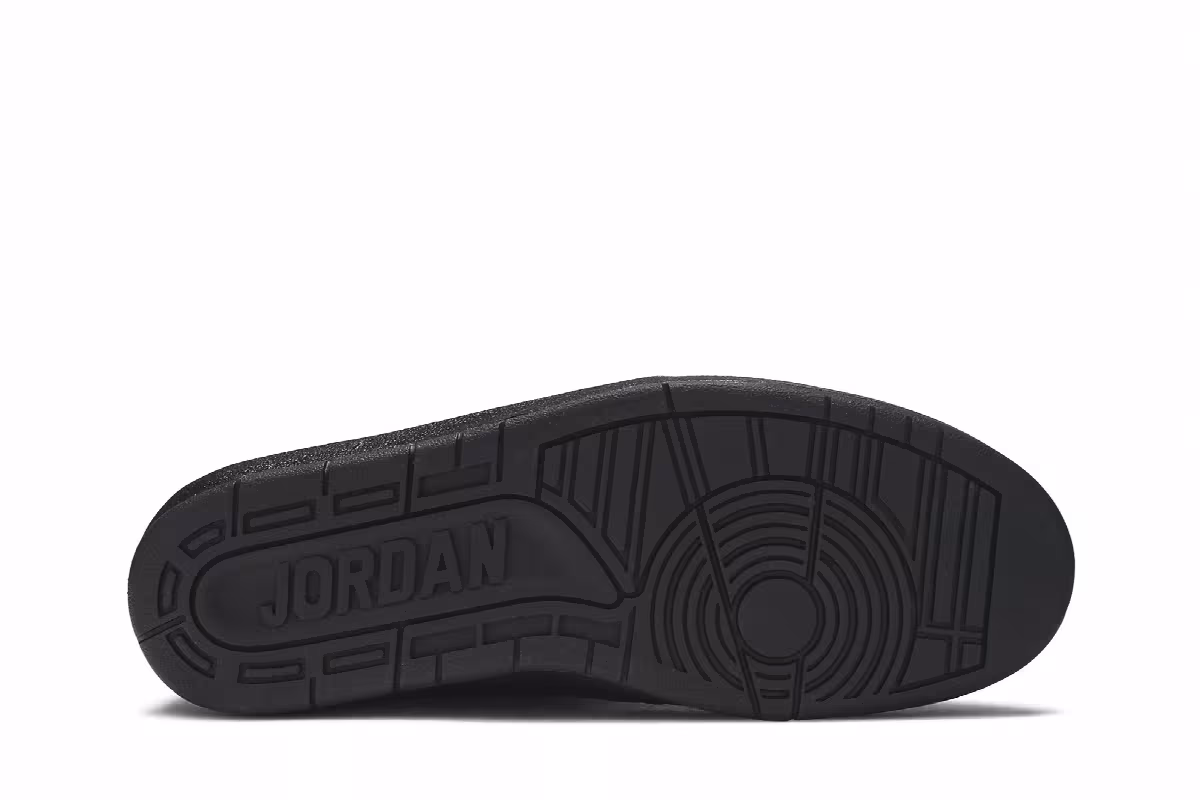Air Jordan 2 Deconstructed Triple Black, view 5