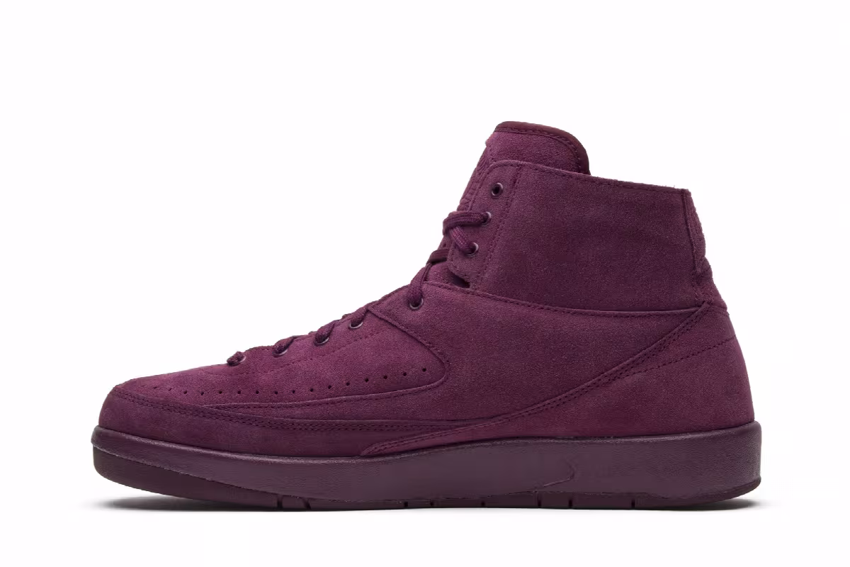 Air Jordan 2 Deconstructed Bordeaux, view 4