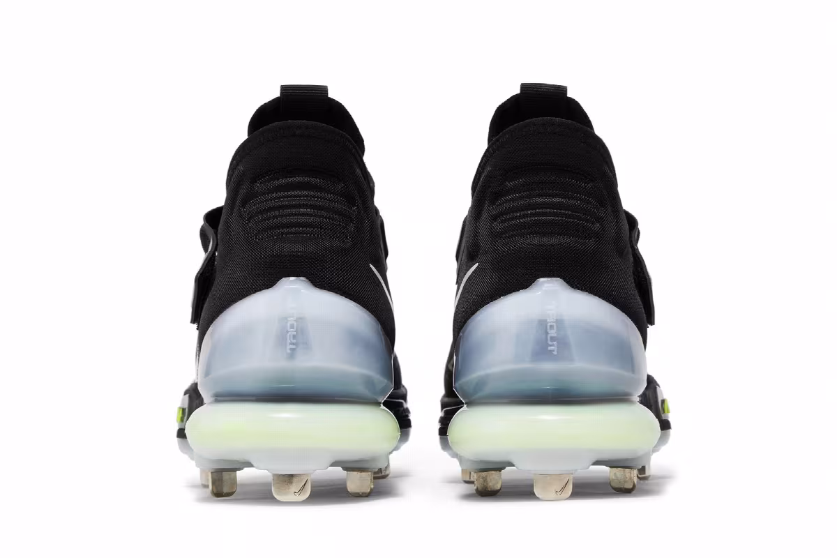 Nike Force Zoom Trout 8 Elite Black White Volt, view 7