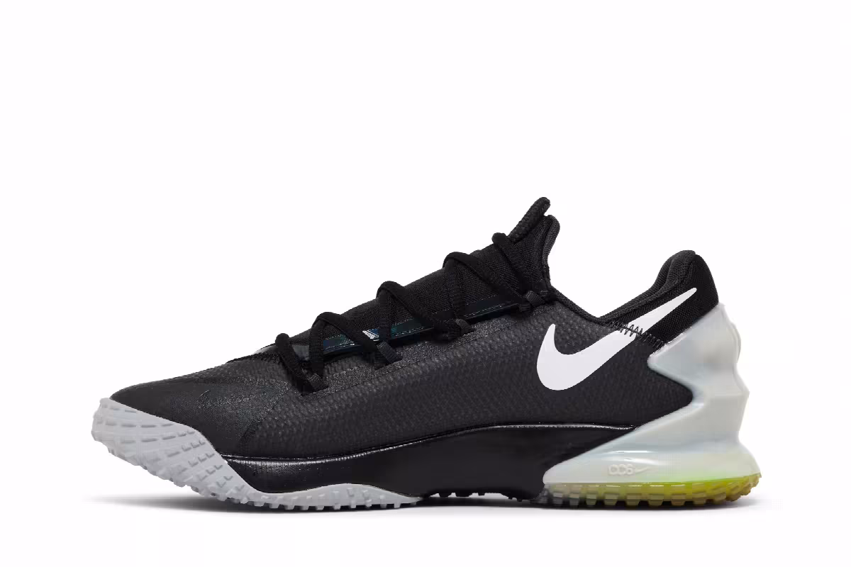 Nike Force Zoom Trout 8 TF Black Dark Smoke Grey, view 4