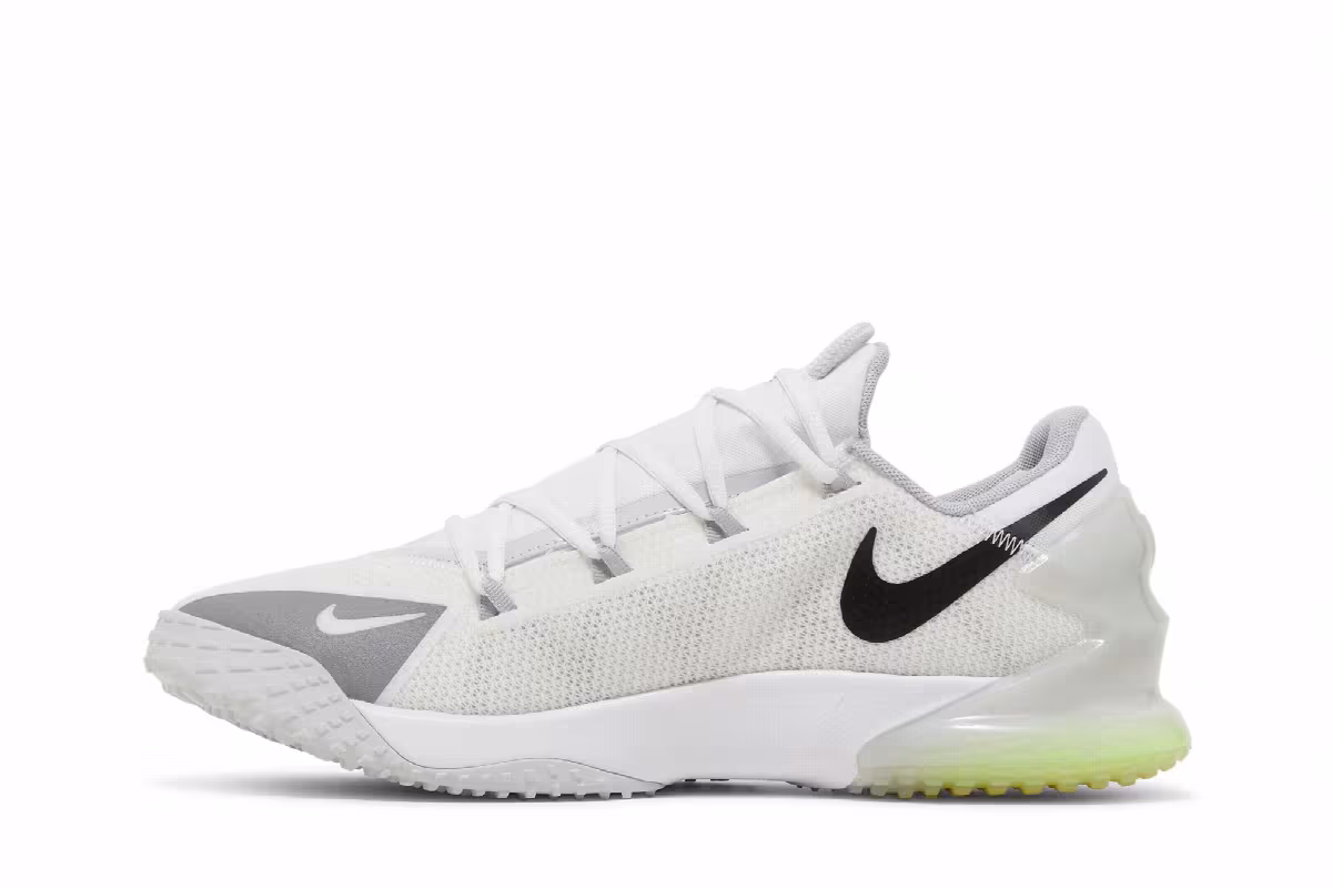 Nike Force Zoom Trout 8 TF White Wolf Grey, view 4