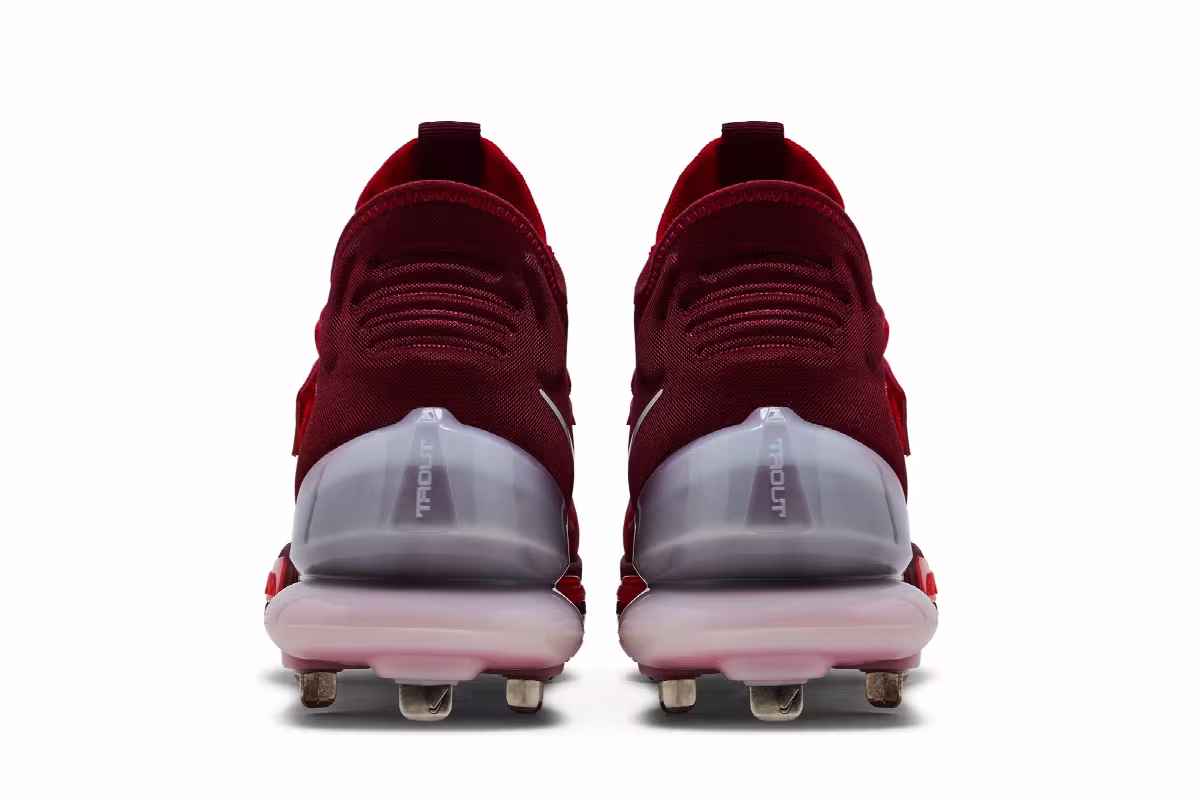 Nike Force Zoom Trout 8 Elite University Red, view 7