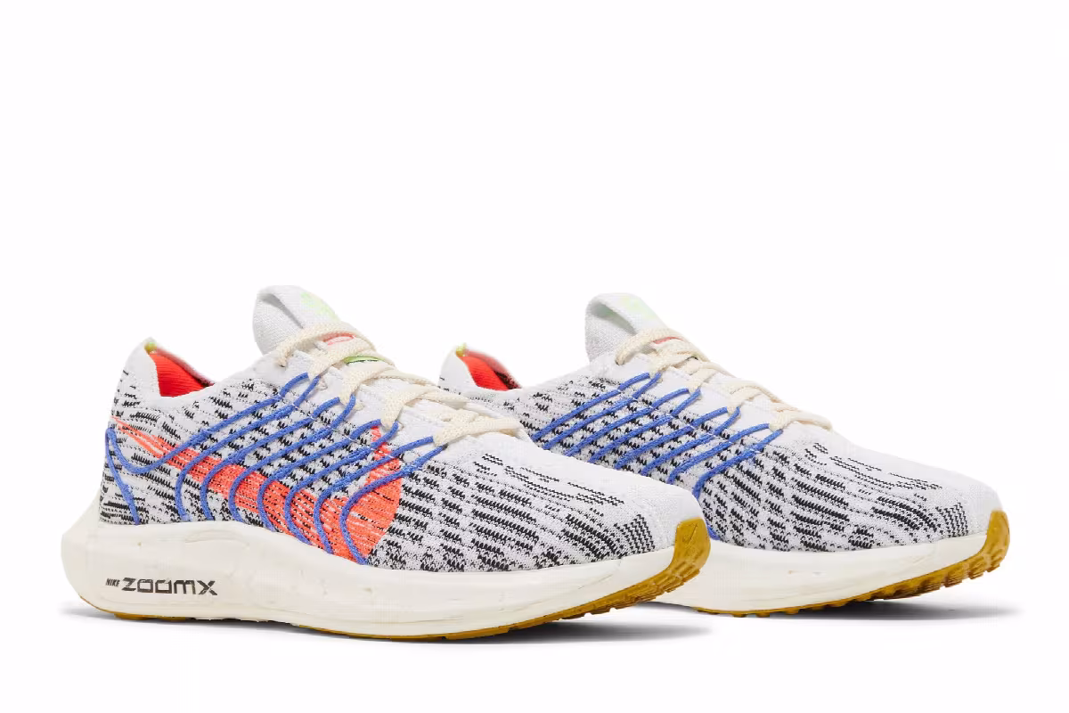 Nike Women's Pegasus Turbo Next Nature Pure Platinum Bright Crimson, view 9
