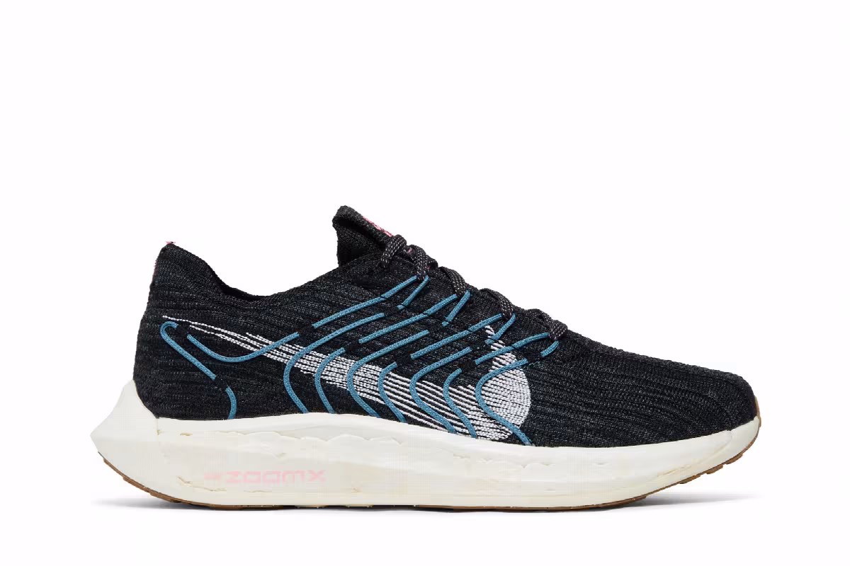 Nike Women's Pegasus Turbo Next Nature Black Noise Aqua, view 2