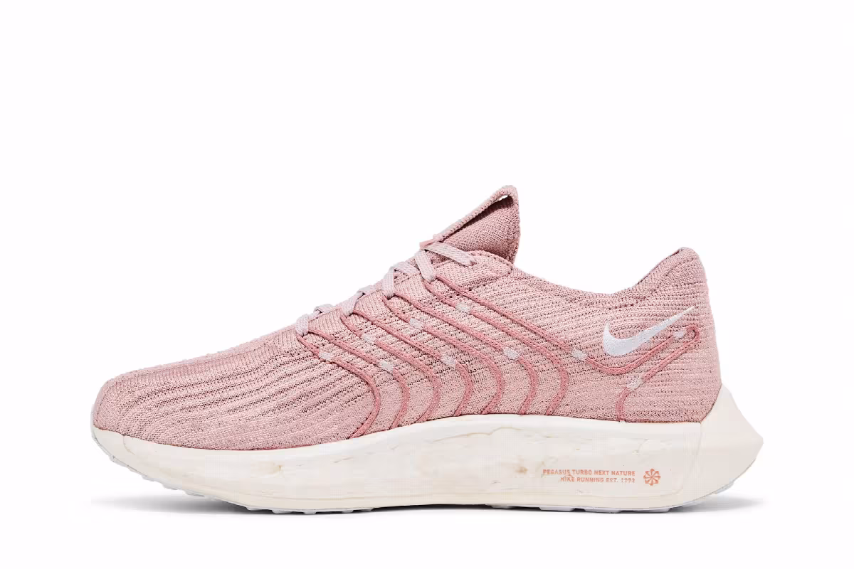 Nike Women's Pegasus Turbo Next Nature Pink Oxford, view 4