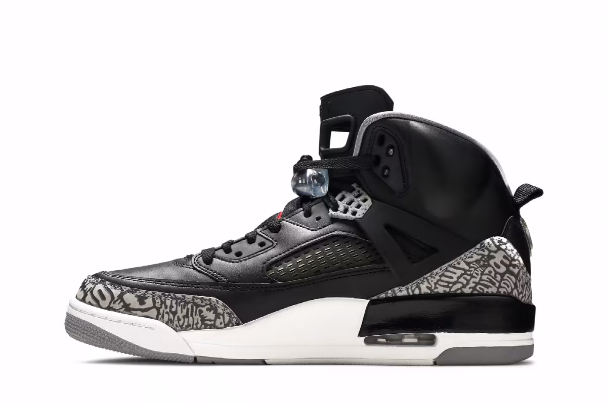 Air Jordan Spizike Black, view 4