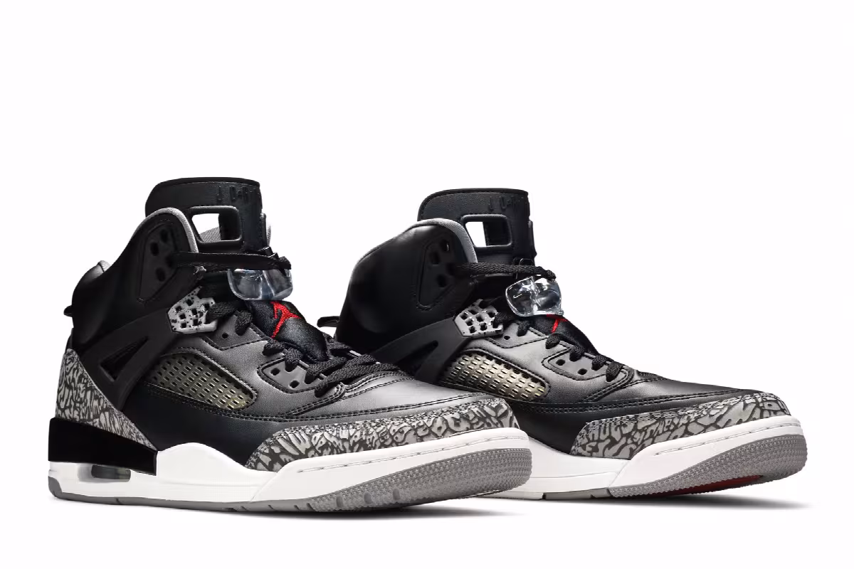 Air Jordan Spizike Black, view 9