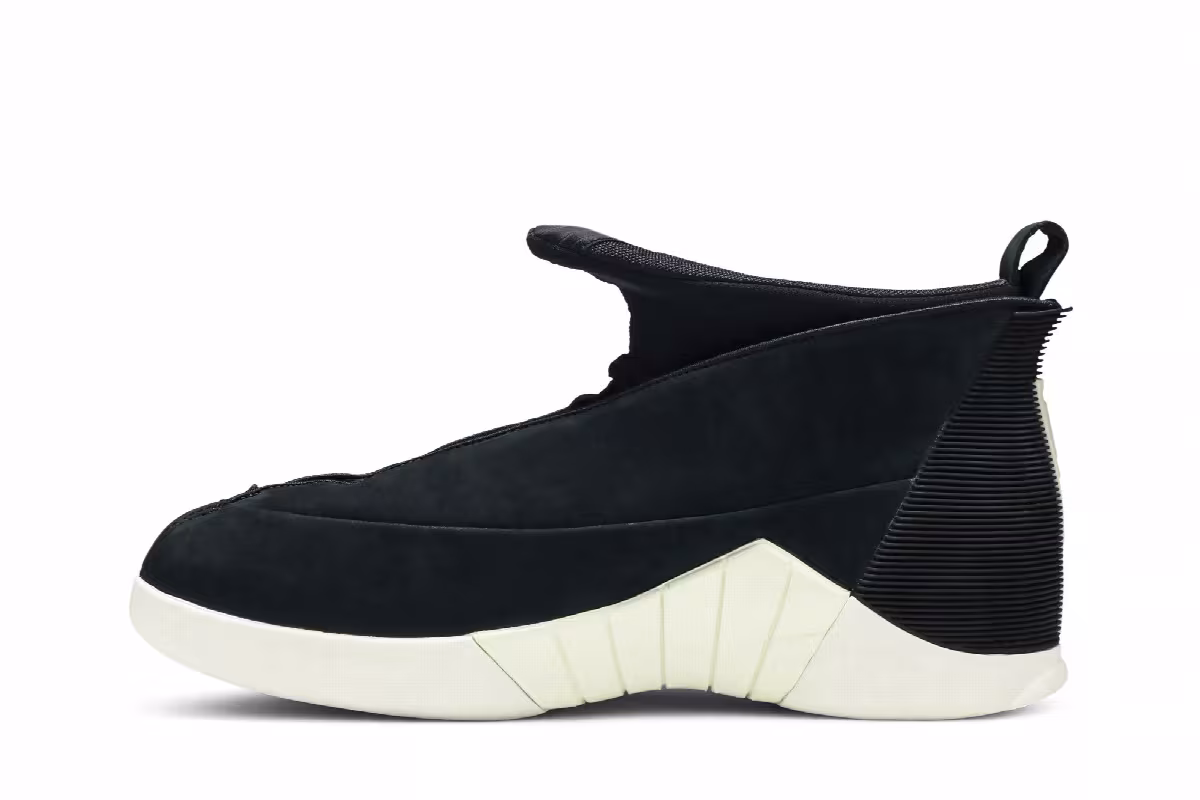 PSNY x Air Jordan 15 Black Suede, view 4
