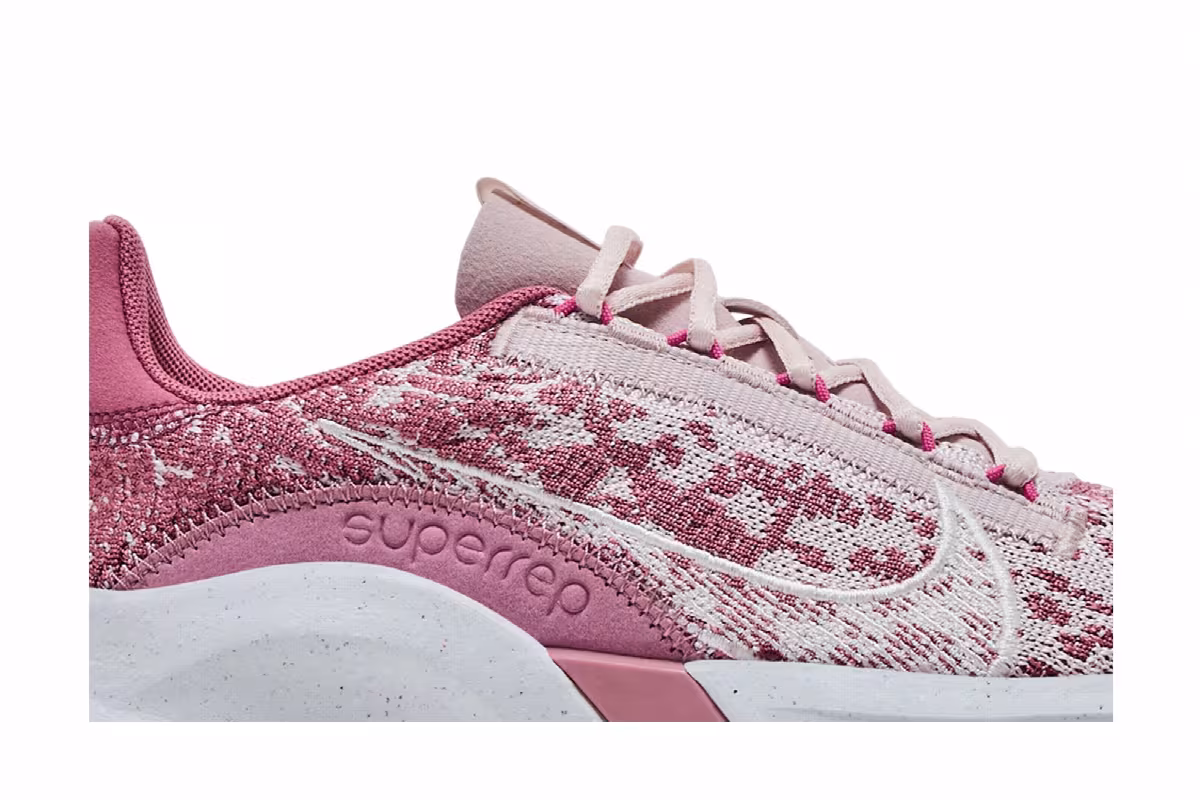 Nike Women's SuperRep Go 3 Flyknit Next Nature Desert Berry Sail, view 3