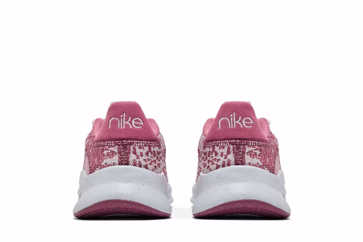 Nike Women's SuperRep Go 3 Flyknit Next Nature Desert Berry Sail, view 7