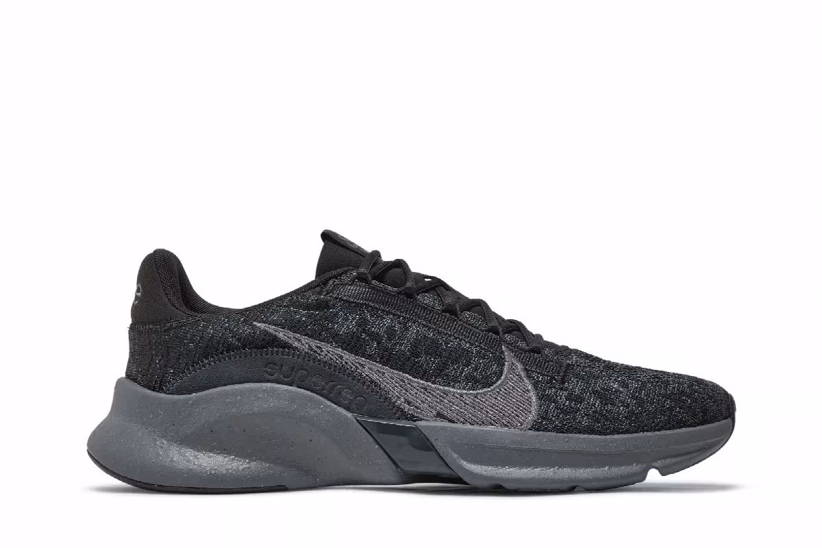 Nike SuperRep Go 3 Flyknit Next Nature Black Iron Grey, view 2