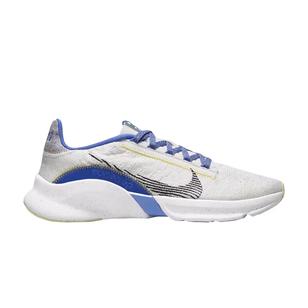 Nike Women's SuperRep Go 3 Flyknit Next Nature Sail Medium Blue