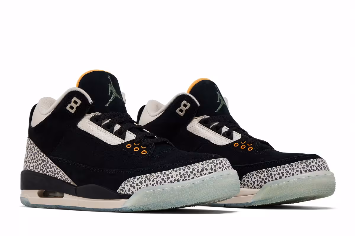 Atmos x Air Jordan 3 Safari, view 9