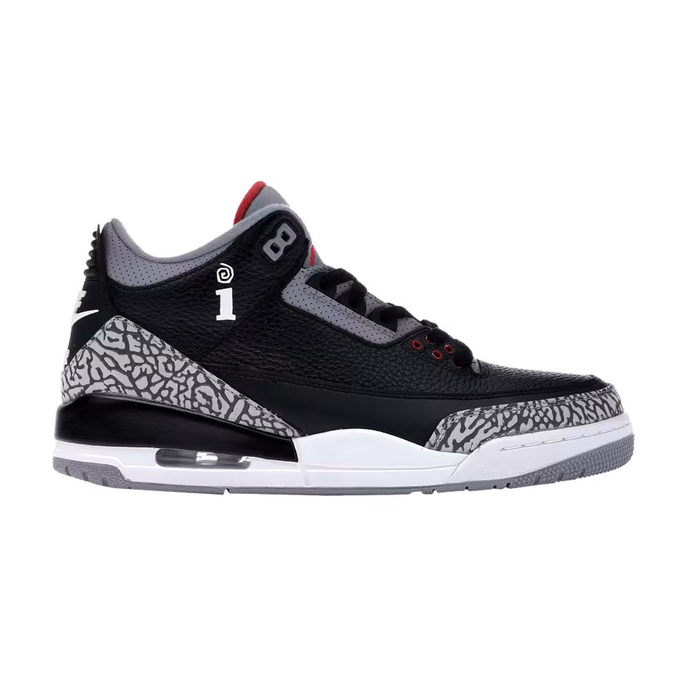 Interscope Records x Air Jordan 3 OG Black Cement
