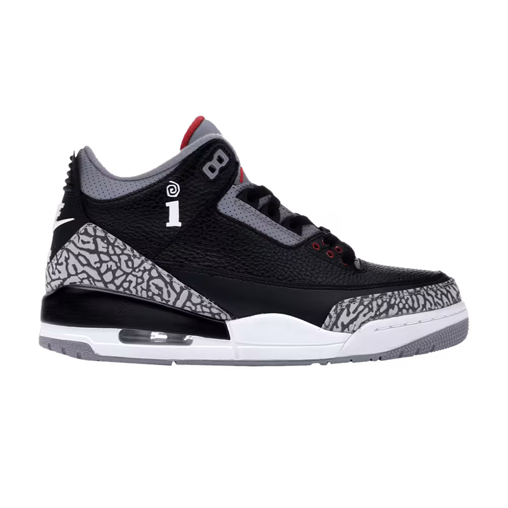 Interscope Records x Air Jordan 3 OG BG Black Cement