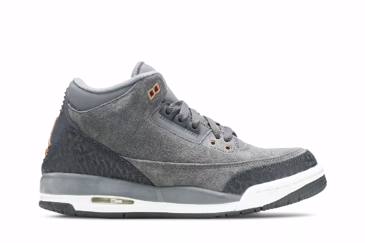 Air Jordan 3 GS Anthracite, view 2