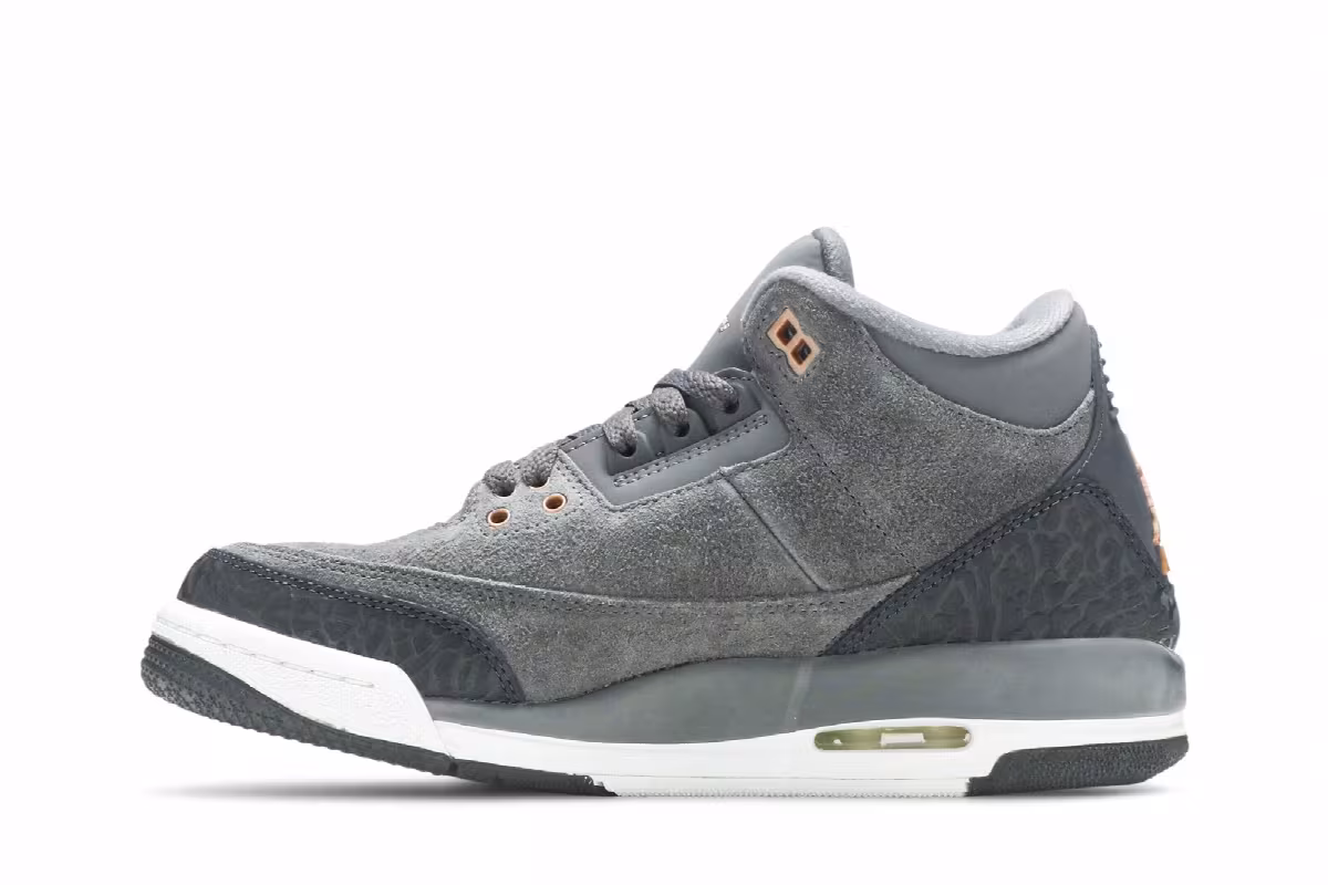Air Jordan 3 GS Anthracite, view 4