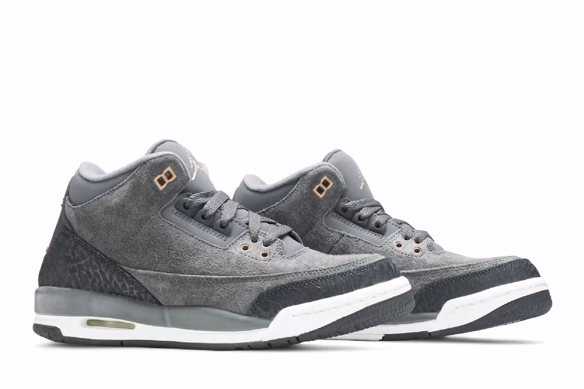 Air Jordan 3 GS Anthracite, view 9