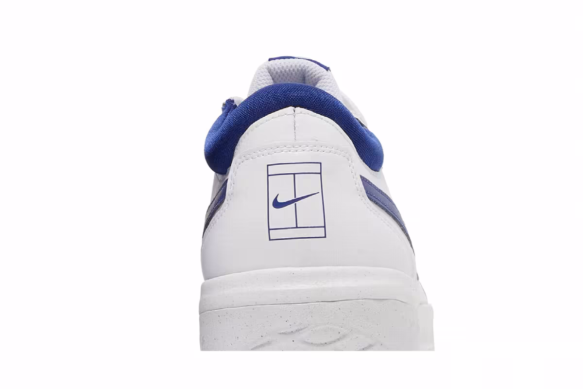 NikeCourt Zoom Lite 3 White Deep Royal Blue, view 8