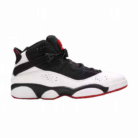 Air Jordan 6 Rings 'Black White Gym Red'