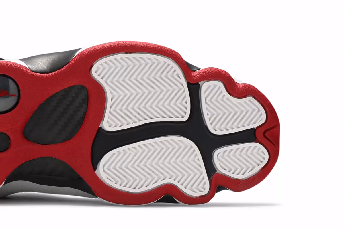Air Jordan 6 Rings Black White Gym Red, view 6