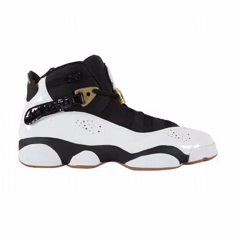 Air Jordan 6 Rings GS 'White Black'