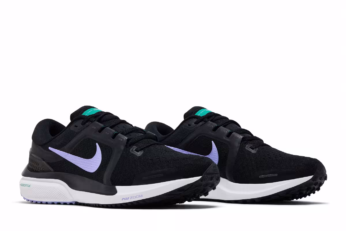 Nike Women's Air Zoom Vomero 16 Black Light Thistle, view 9