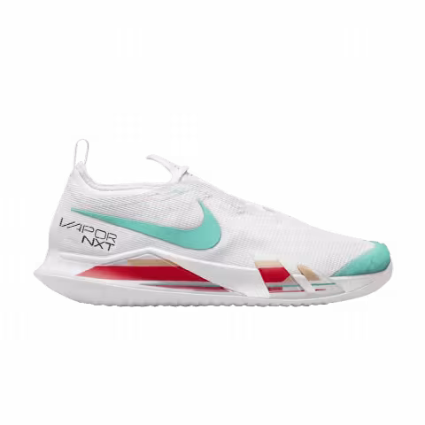 NikeCourt React Vapor NXT 'White Washed Teal Red'