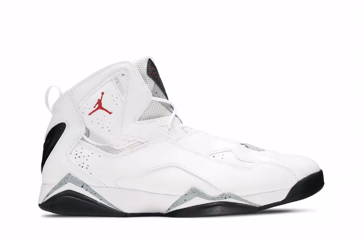 Air Jordan True Flight White Cement, view 2