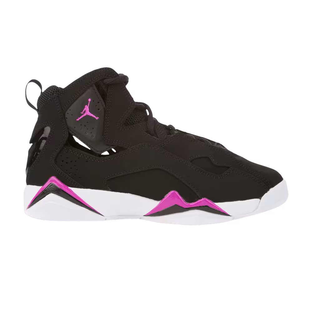 Air Jordan True Flight GS Black Fuchsia