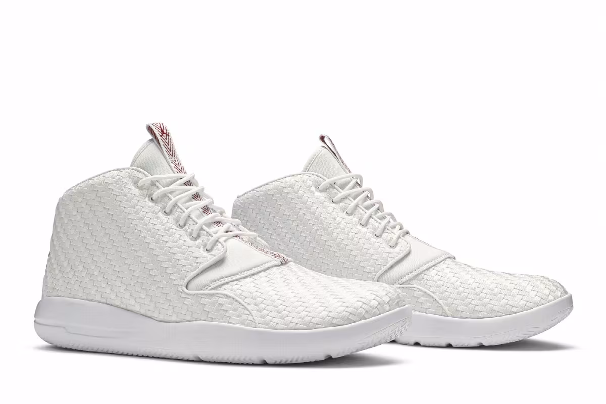 Air Jordan Eclipse Chukka White Gym Red, view 9