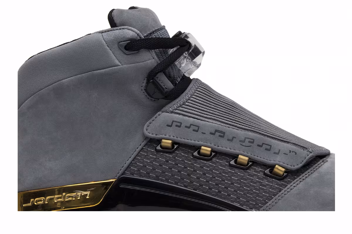 Trophy Room x Air Jordan 17 Cool Grey, view 3
