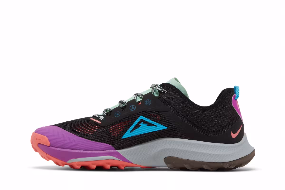Nike Air Zoom Terra Kiger 8 Black Vivid Purple, view 4
