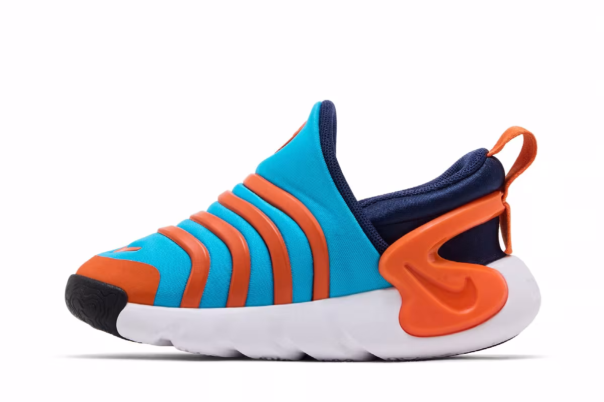 Nike Dynamo Go TD Laser Blue Safety Orange, view 4