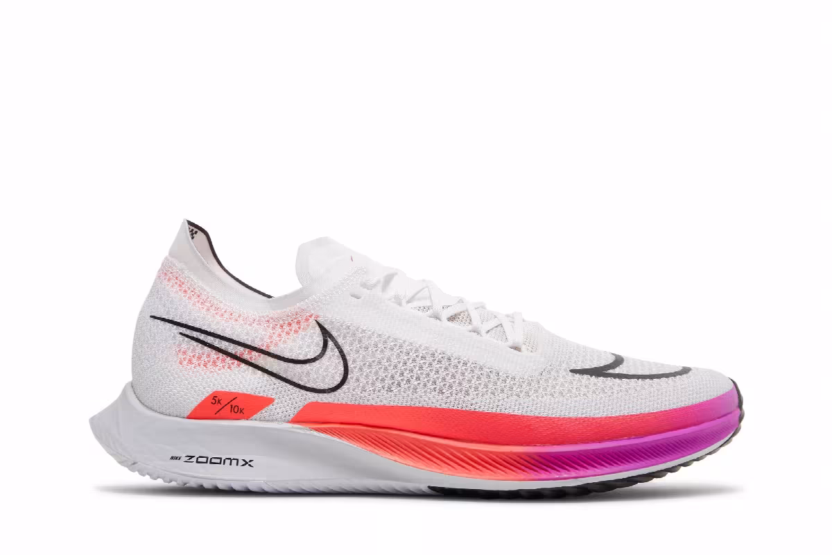 Nike ZoomX Streakfly White Flash Crimson, view 2