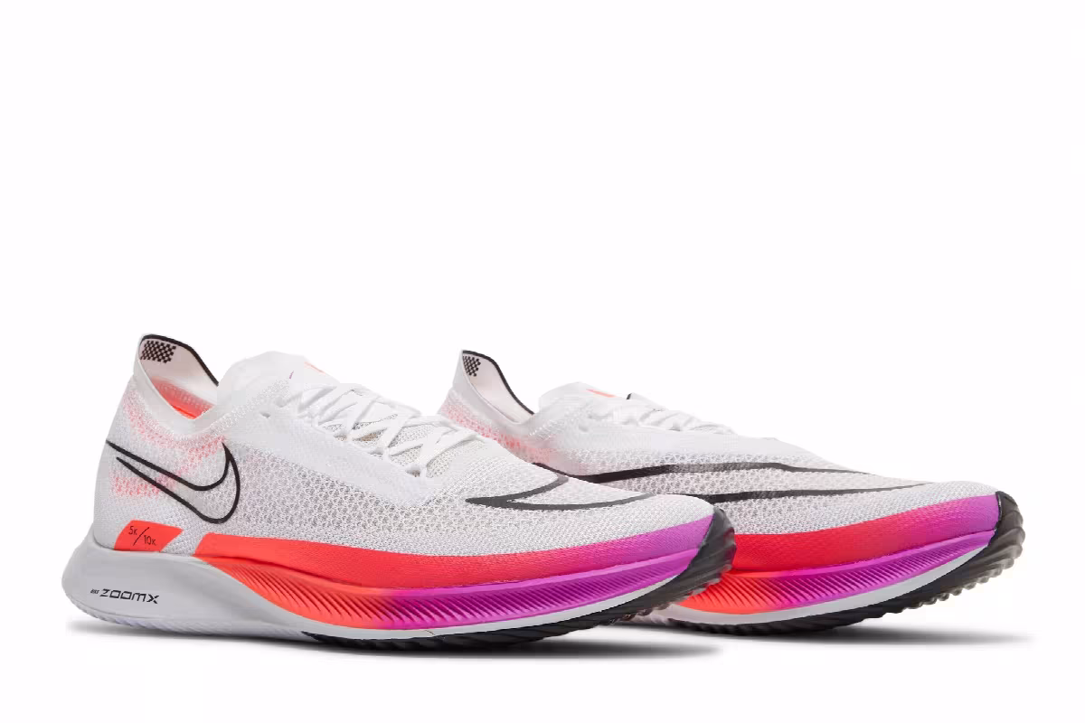 Nike ZoomX Streakfly White Flash Crimson, view 9